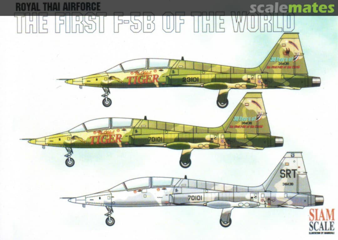 Boxart The first F-5B of the world SSN48010 Siam Scale