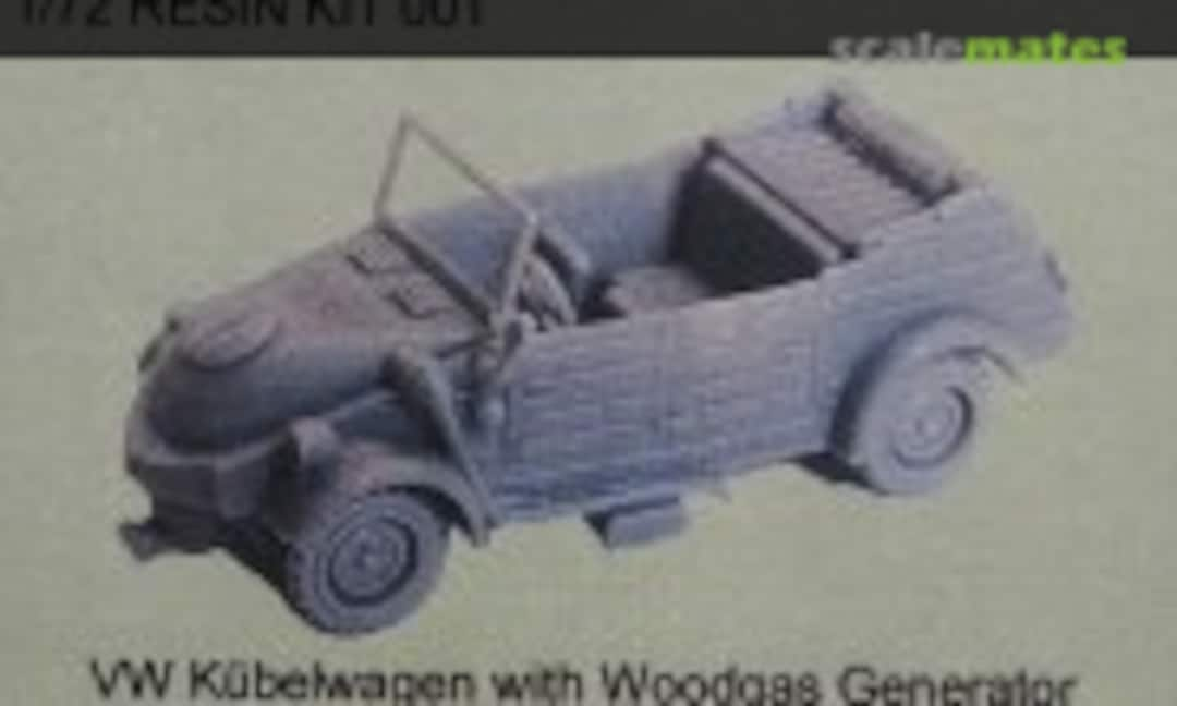 VW Kübelwagen with Woodgas Generator (WSW Modellbau 001)