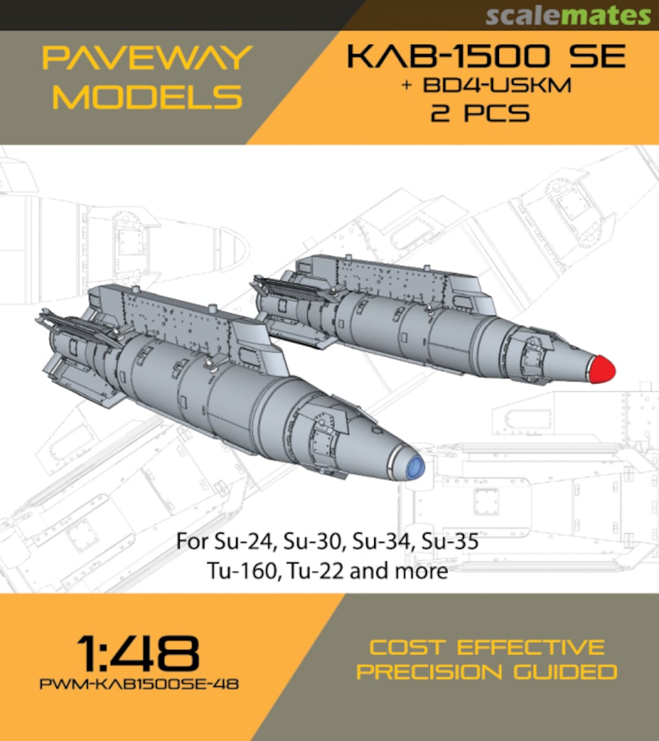 Boxart KAB-1500 SE + BD4-USKM PWM-KAB1500SE-48 Paveway Models