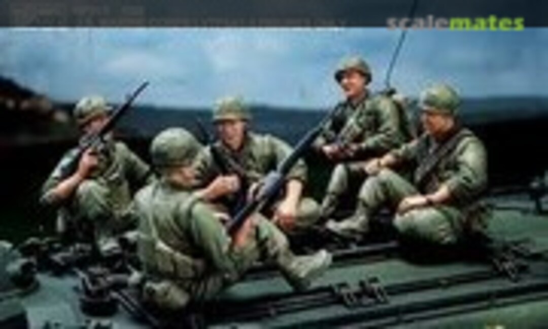 1:35 USMC LVTPA5 5 figure set (Hobby Fan HF515)