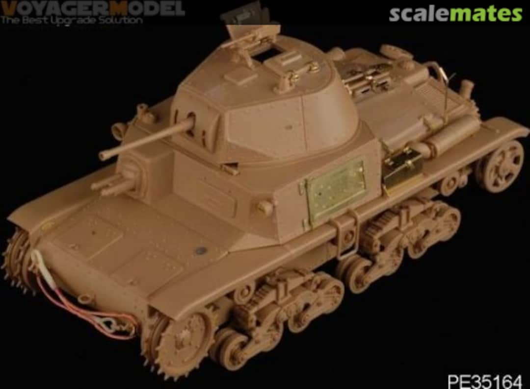 Boxart Carro Armato M13/40(I) photo-etch detail set PE35164 Voyager Model