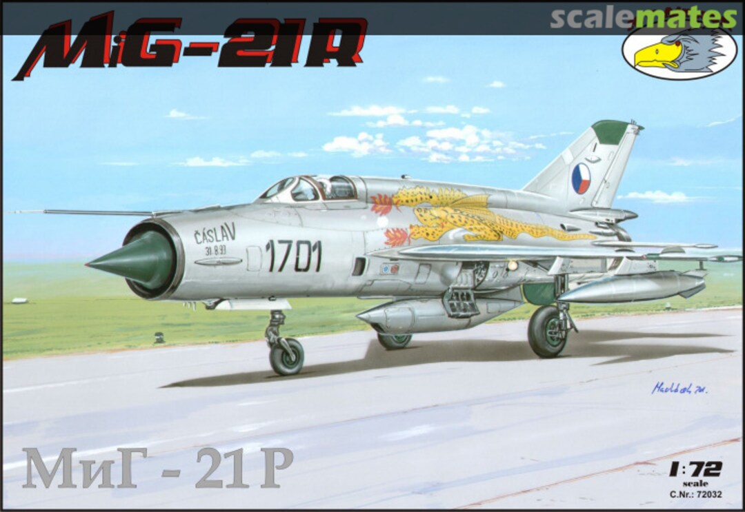 Boxart MiG-21R 72032 R.V.Aircraft