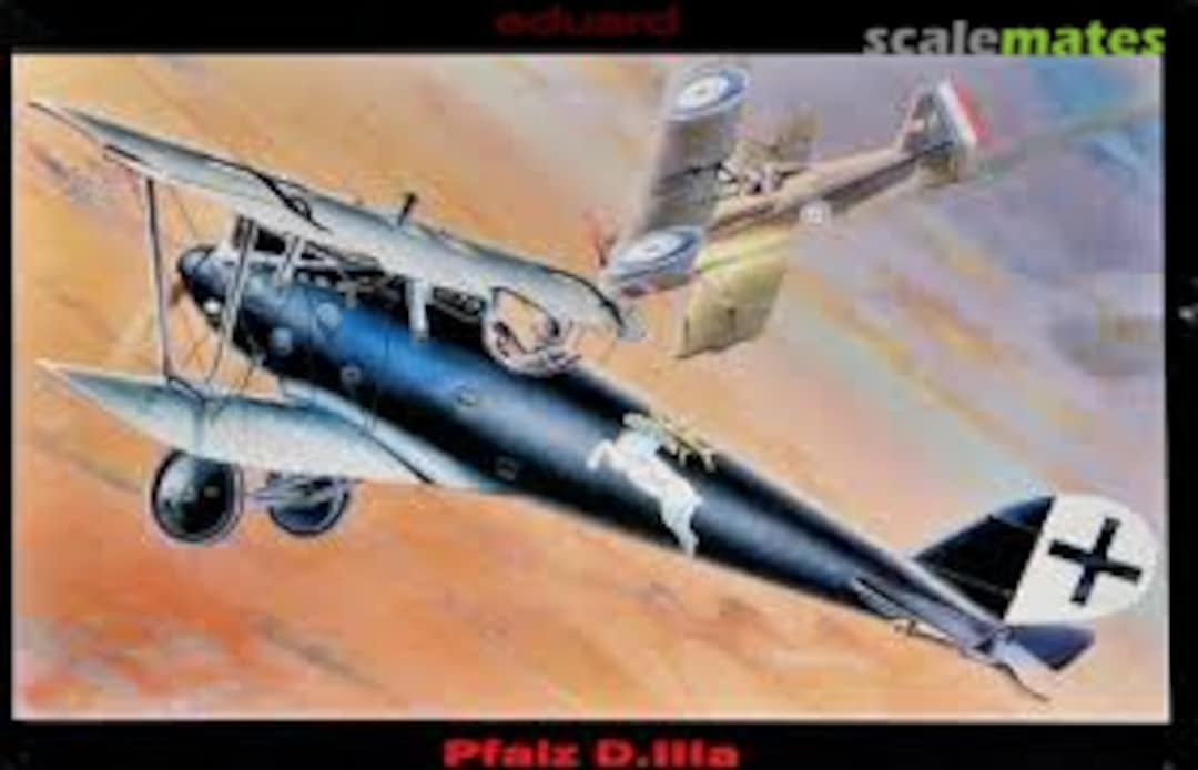 Boxart Pfalz D.IIIa early version 8046 Eduard