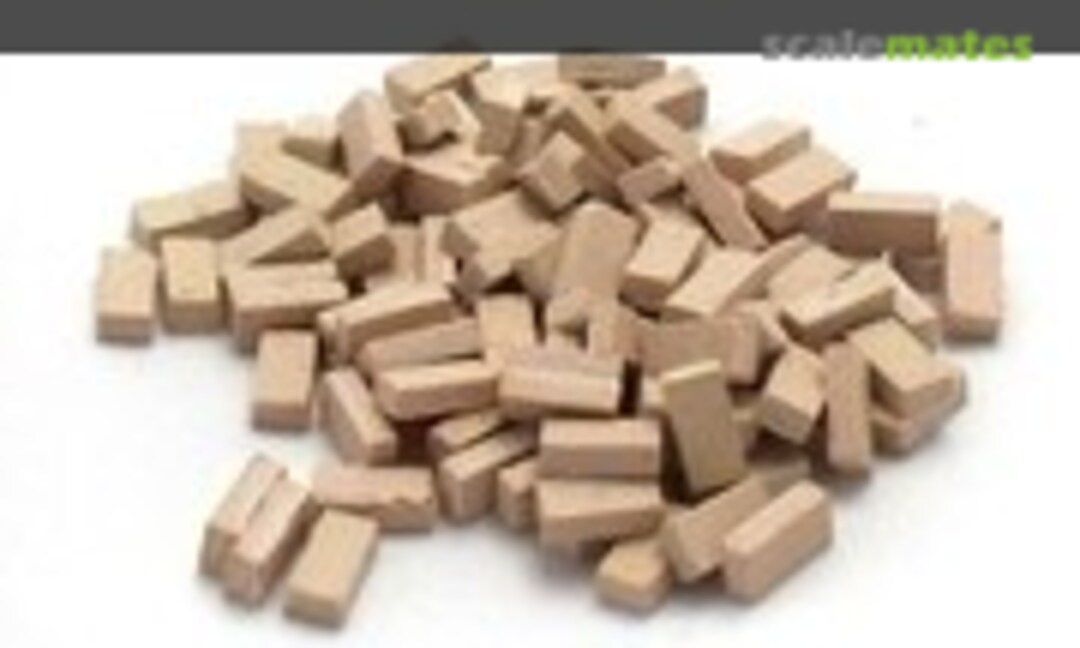 Bricks, 100 pcs (Zebrano ZA35107)