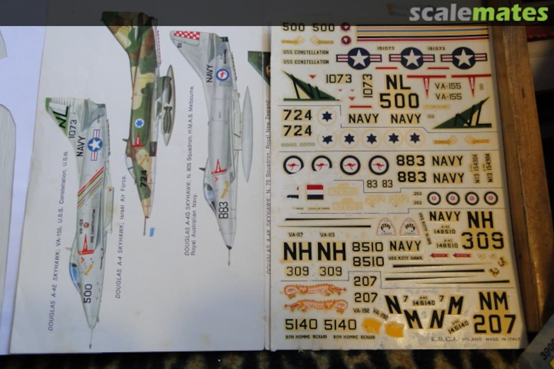 Boxart A-4 Skyhawks 78 ESCI