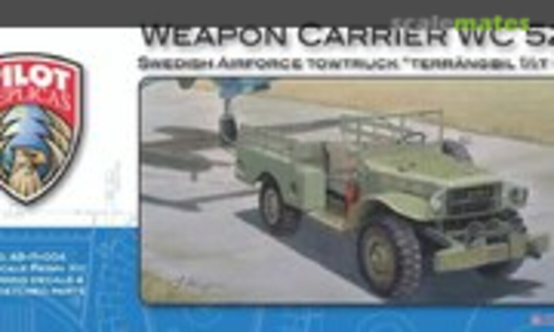 1:48 Weapon Carrier WC 52 (Pilot Replicas 48-R-004)