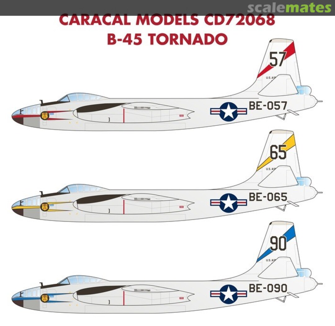 Boxart B-45 Tornado CD72068 Caracal Models