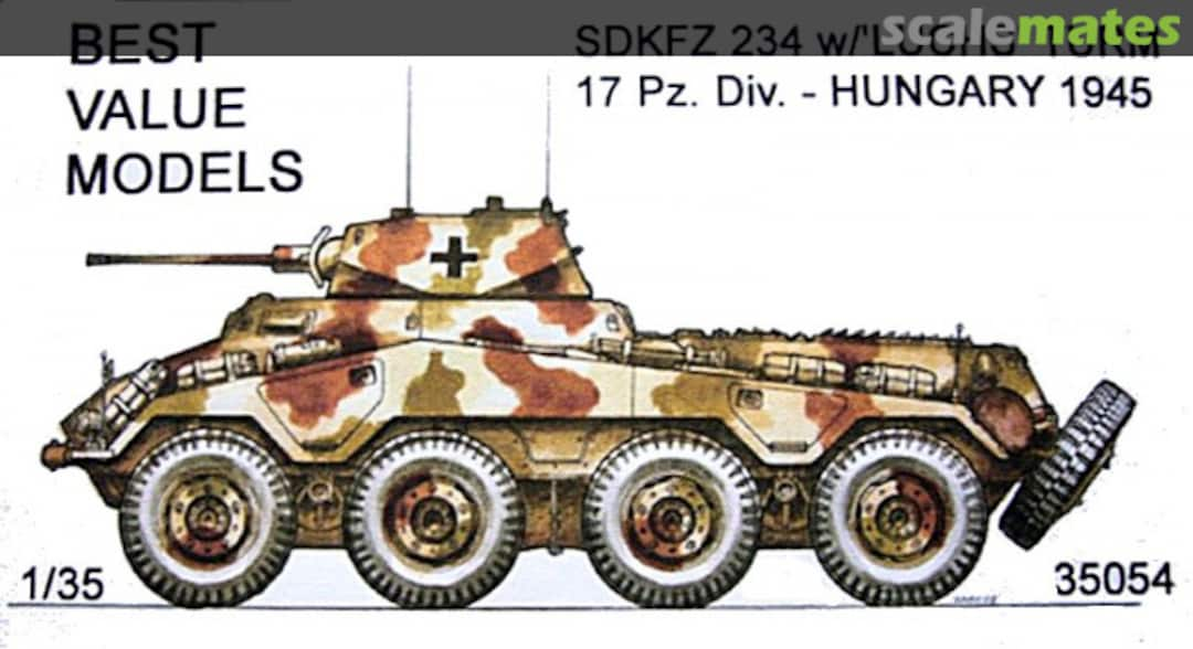 Boxart Sd.Kfz. 234 w/'Luchs' Turm 35054 Best Value Models