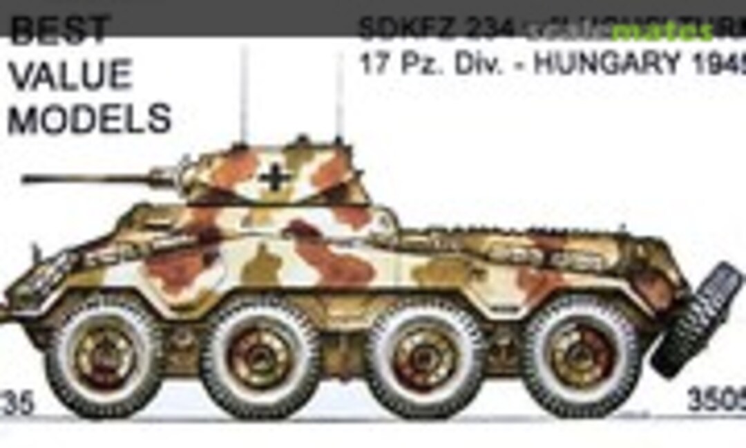 1:35 Sd.Kfz. 234 w/'Luchs' Turm (Best Value Models 35054)