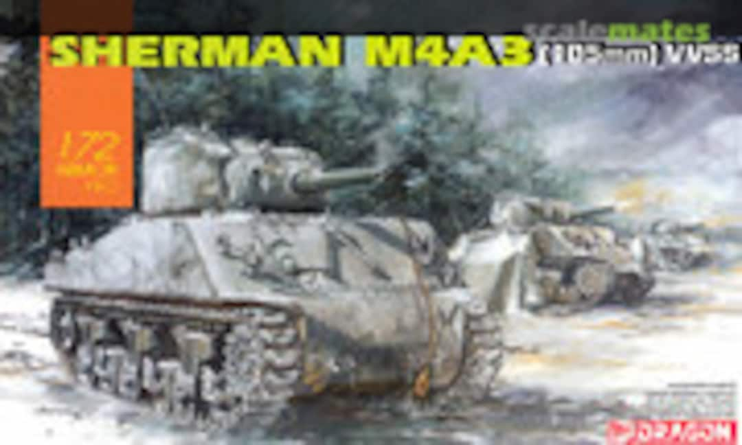 1:72 Sherman M4A3 (105mm) VVSS (Dragon 7569)