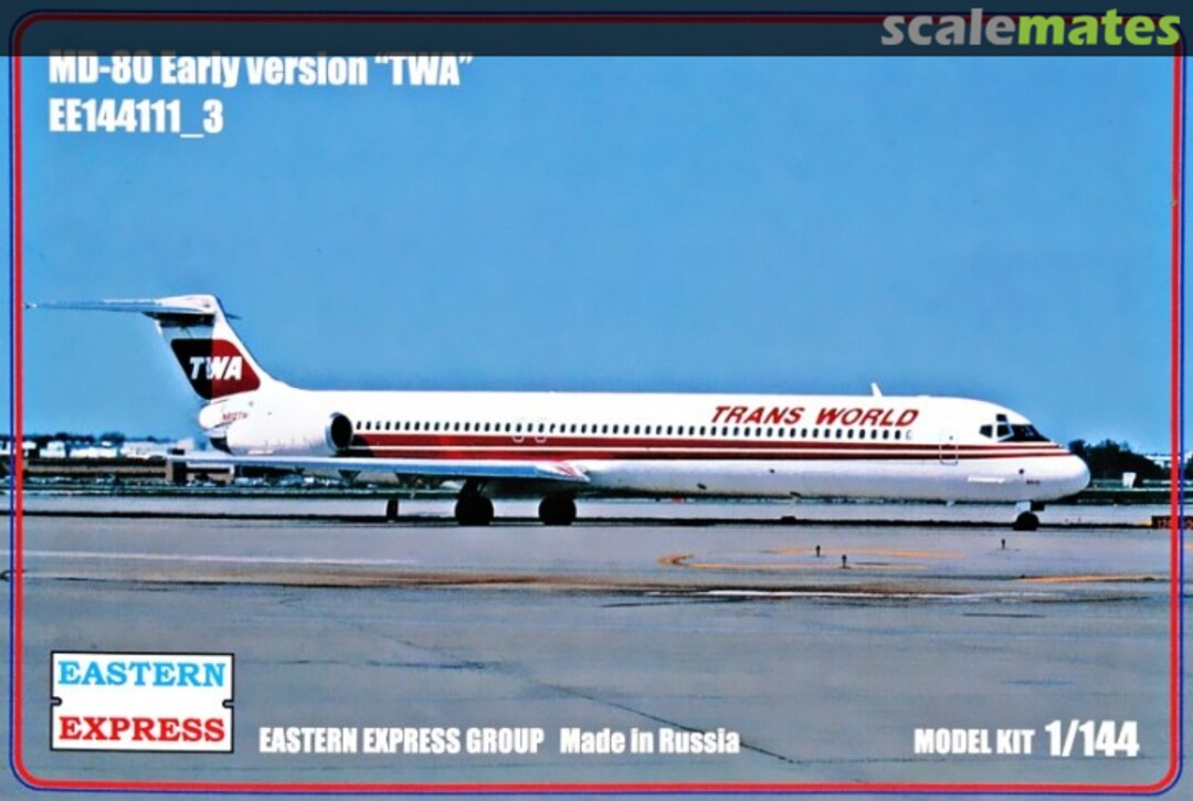 Boxart McDonnell-Douglas MD-80 EE144111_3 Eastern Express