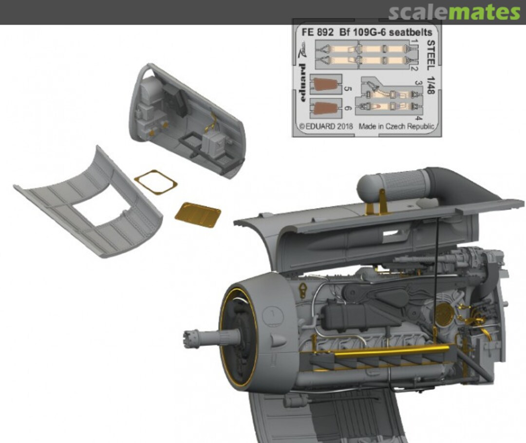 Boxart Bf 109G-6/U4 ADVANCED SIN64849 Eduard