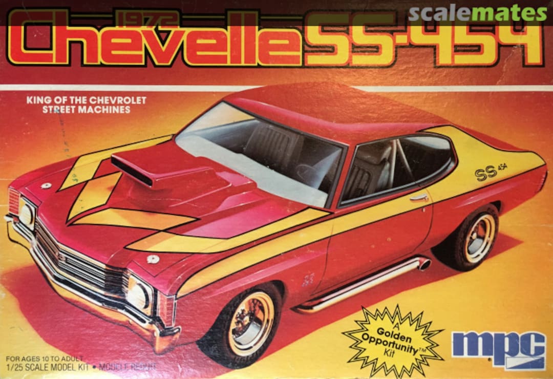 Boxart 1972 Chevelle SS-454 1-0736 MPC