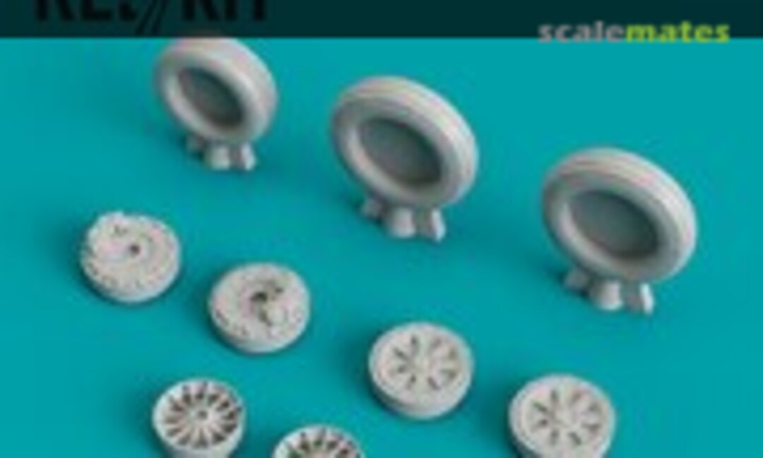 1:72 F-80C Shooting Star (Type 3) wheels set (ResKit RS72-0173)