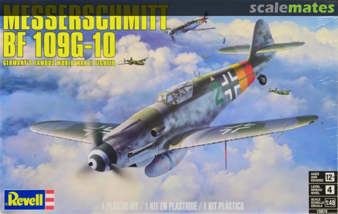 Boxart Messerschmitt Bf 109G-10 15873 Revell