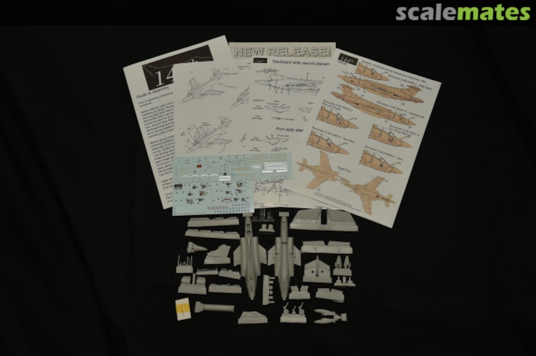 Boxart Blackburn Buccaneer S.Mk.2 Gulf War (with separate flaps ) 144038 144th.co.uk