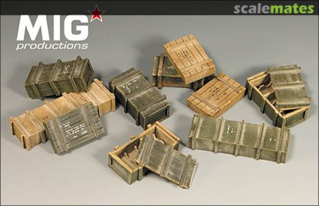 Boxart IIWW SOVIET AMMO BOXES MP 35-111 MIG Productions