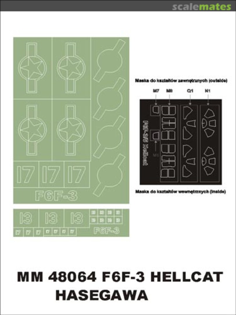 Boxart Grumman F6F-3 Hellcat MM48064 Montex