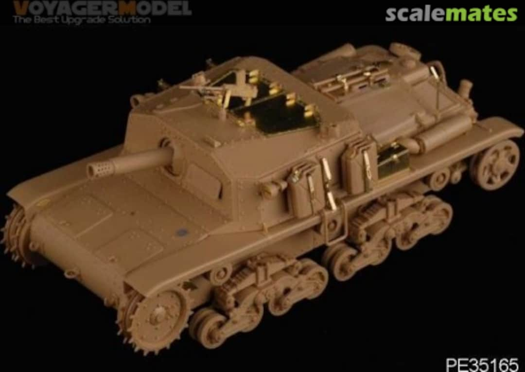 Boxart Semovente M41 da 75/18 Photo-etch detail PE35165 Voyager Model