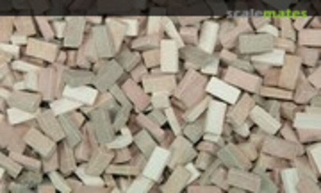 1:72 Bricks (RF) Terracotta Mix (Juweela 27085)