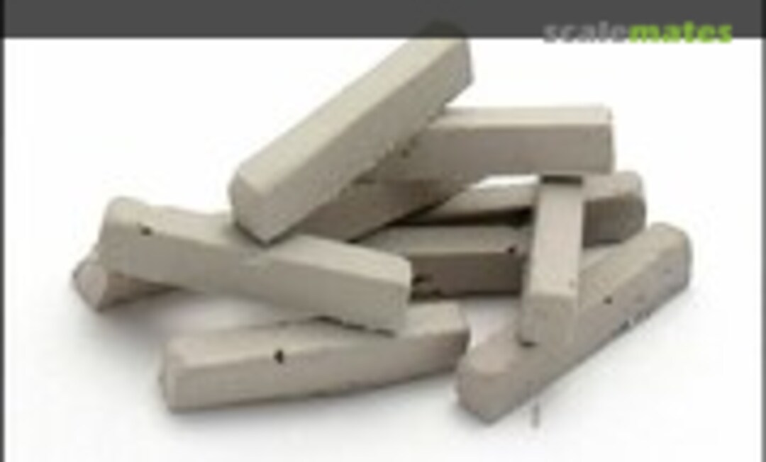 Border Stone, 10 pcs (Zebrano A35109)