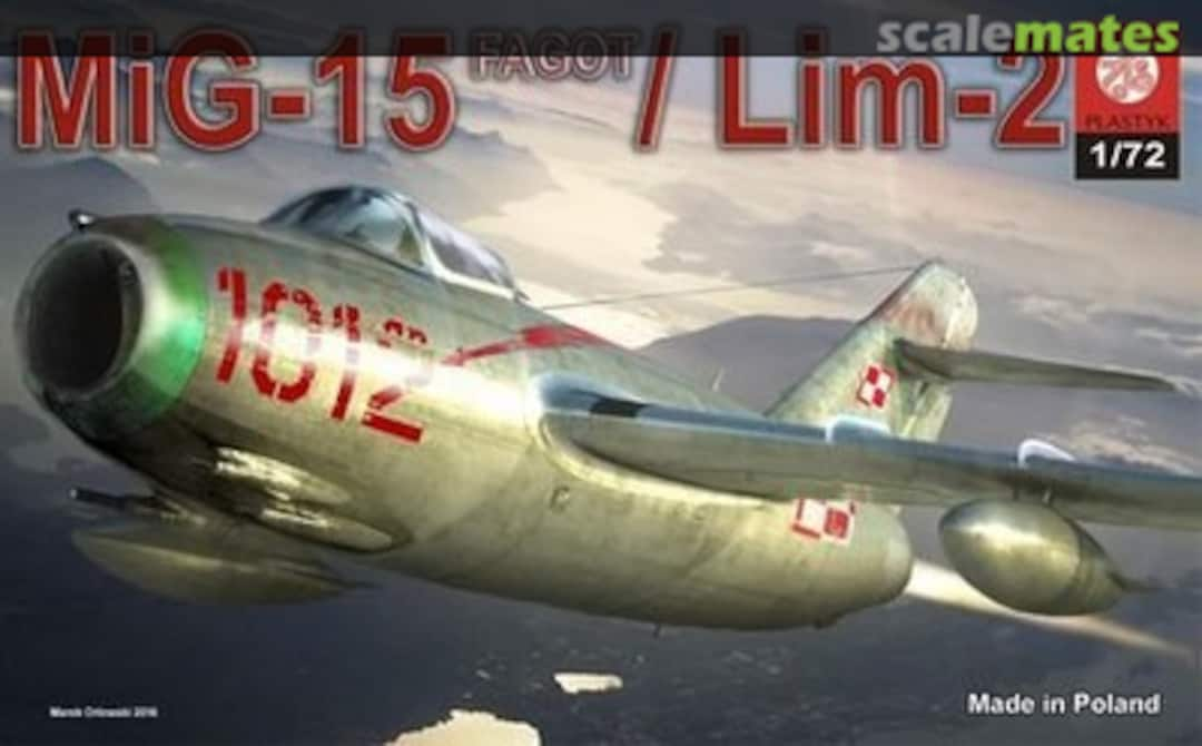 Boxart MiG-15 Fagot / Lim-2 S067 ZTS Plastyk