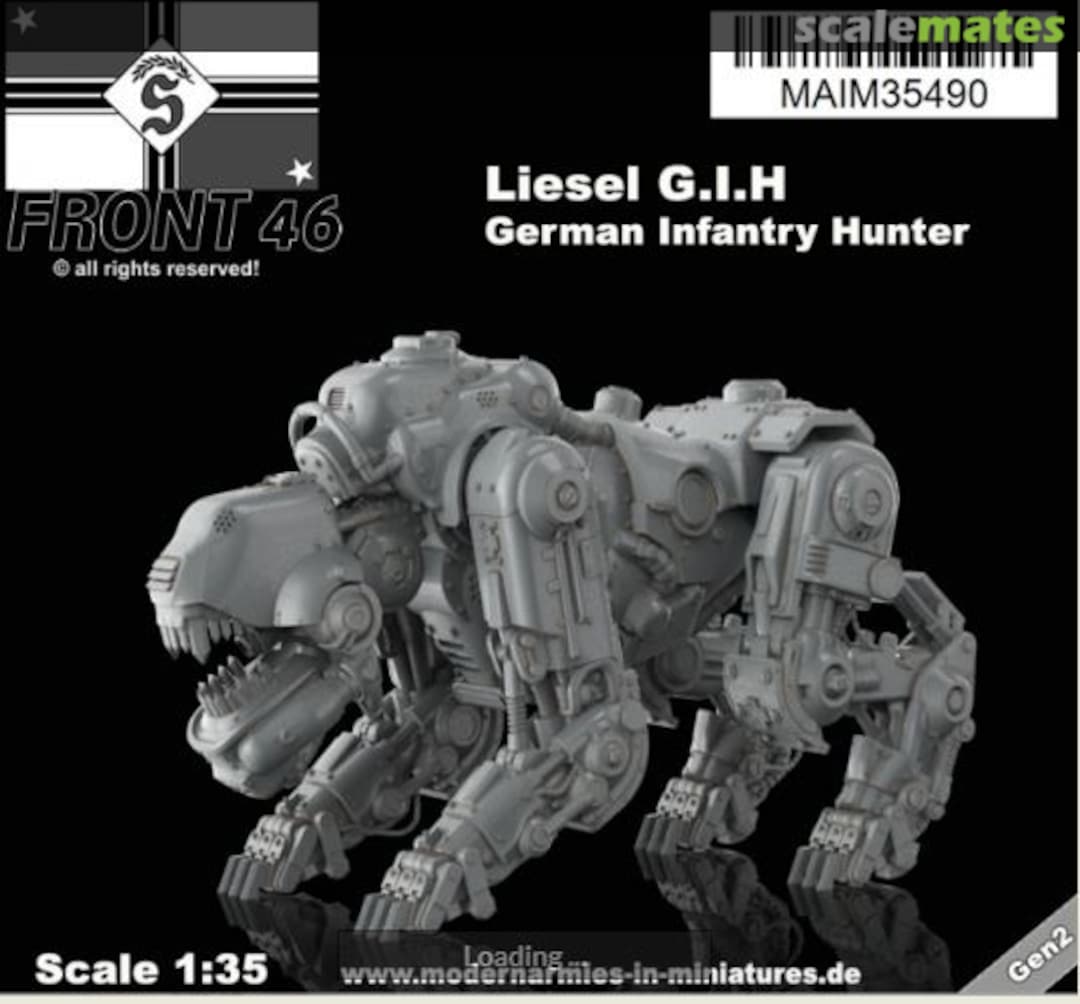 Boxart Liesel G.I.H - Germany Infantry Hunter -Front46- MAIM35490 MAiM