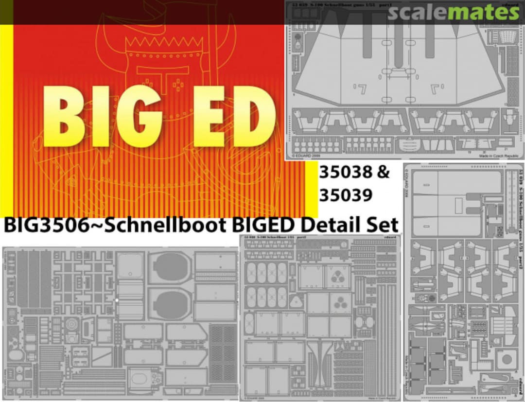 Boxart S-100 Schnellboot BIG5306 Eduard