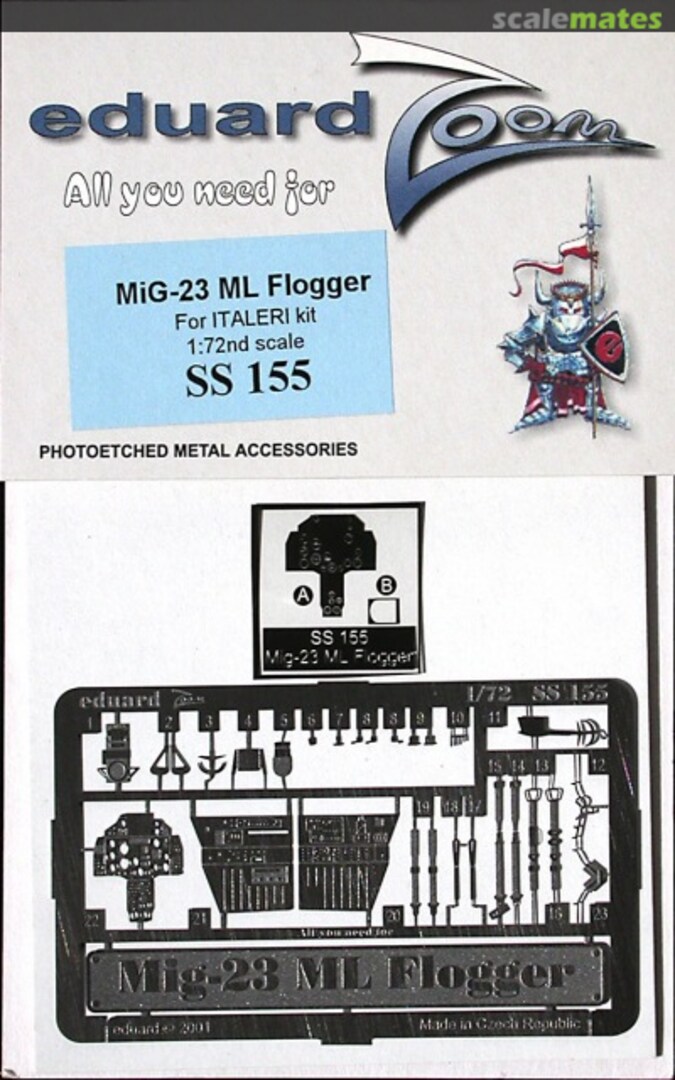 Boxart MiG-23 ML Flogger SS155 Eduard