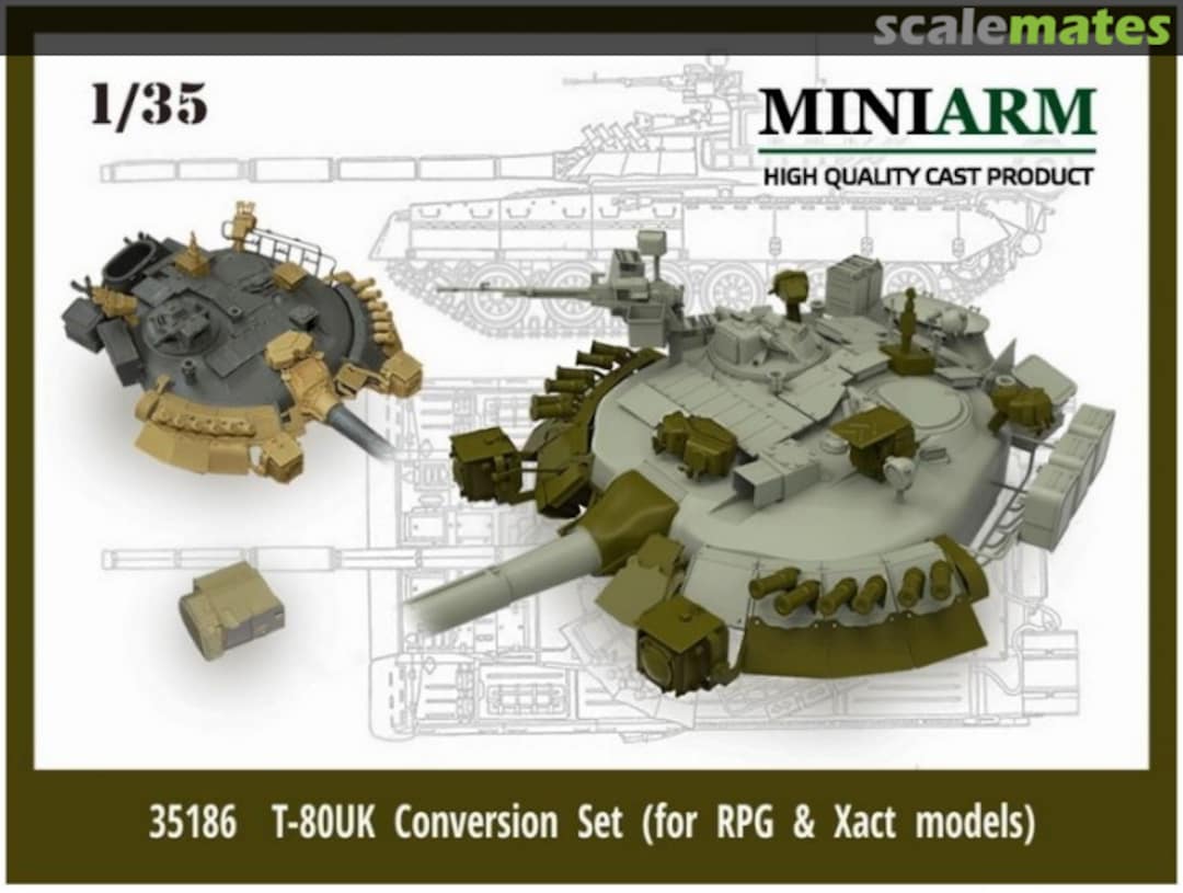 Boxart T-80UK Conversion Set 35186 Miniarm