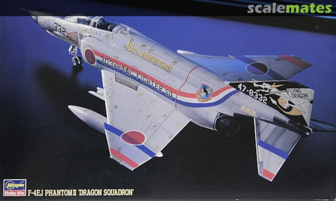 Boxart F-4EJ Phantom II 'Dragon Squadron' 51616 Hasegawa