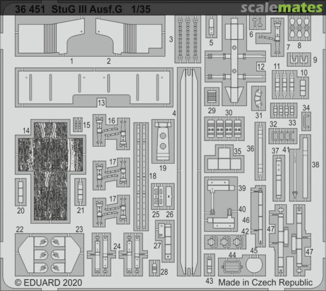 Boxart StuG III Ausf.G TAKOM 36451 Eduard