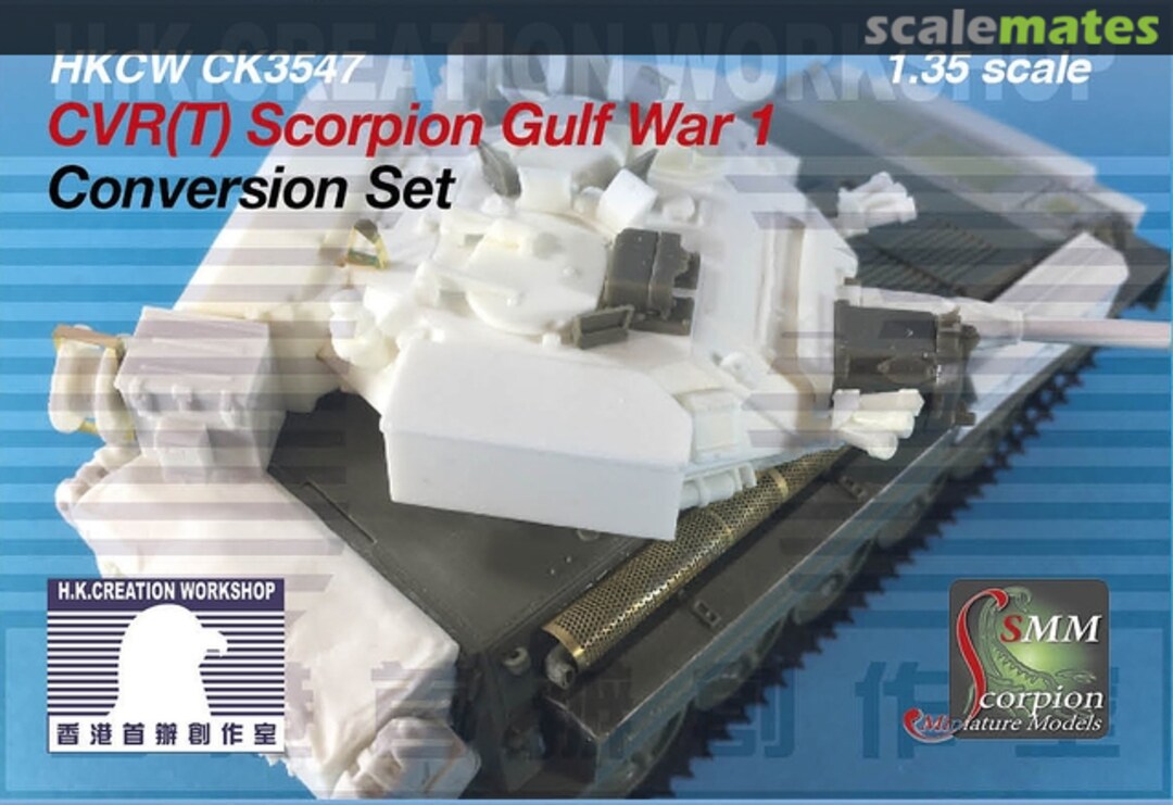 Boxart CVR(T) Scorpion Gulf War 1 Conversion Set CK3547 HK Creation Workshop