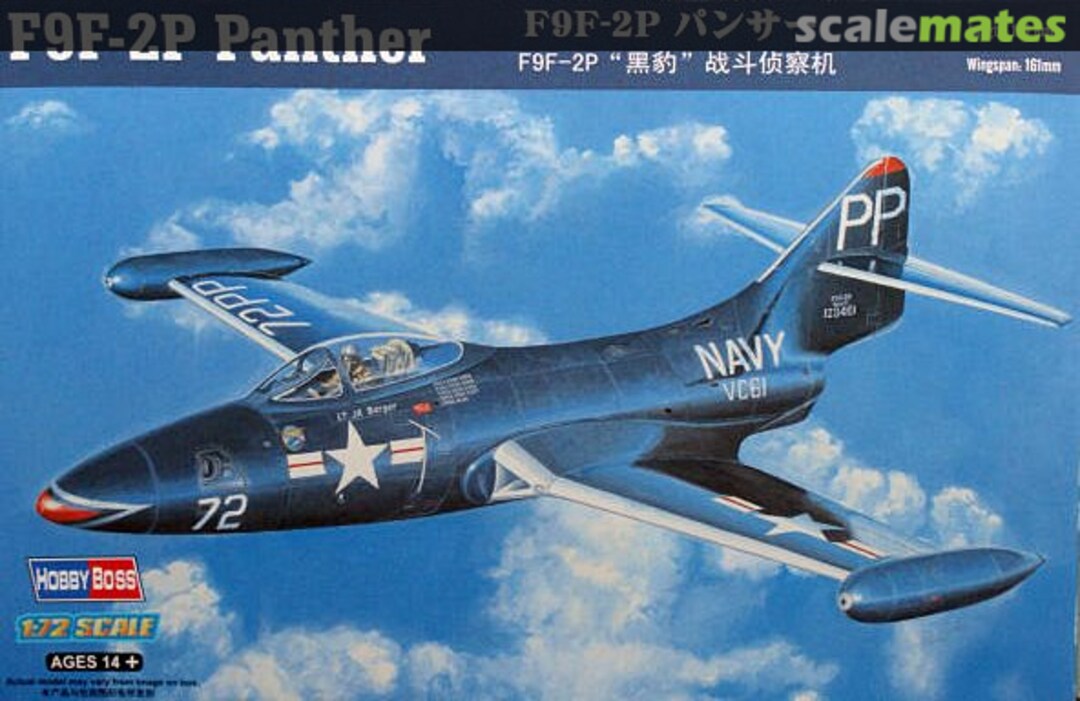 Boxart F9F-2P Panther 87249 HobbyBoss