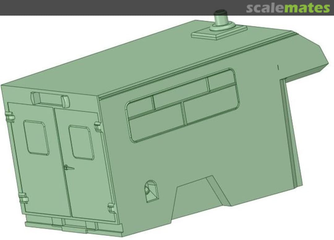 Boxart Land Rover Locomotors 127 Ambulance conversion db035041 Dragonbadger Models