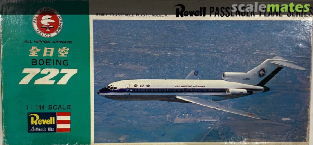 Boxart Boeing 727 H-711:300 Revell Japan