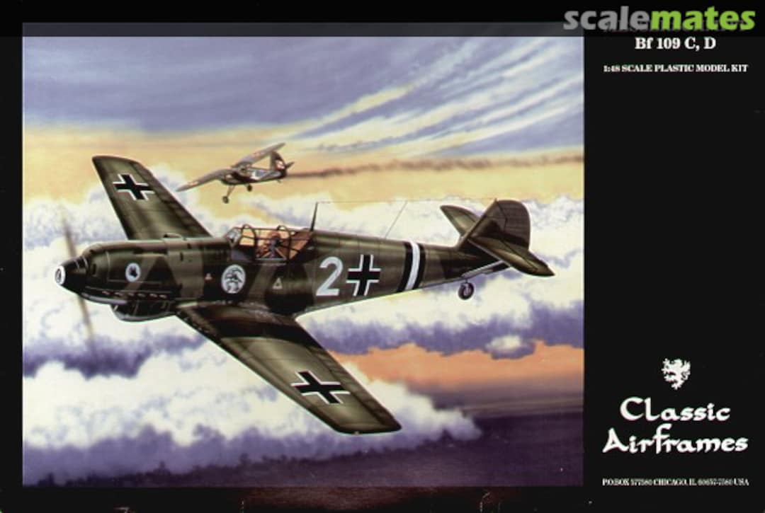 Boxart Messerschmitt Bf 109 C, D 4125 Classic Airframes