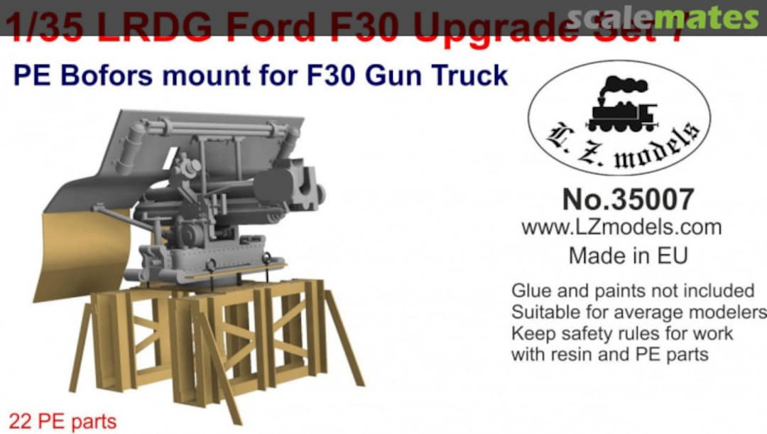 Boxart LRDG FORD F30 Upgrade Set 7 35007 L.Z. Models