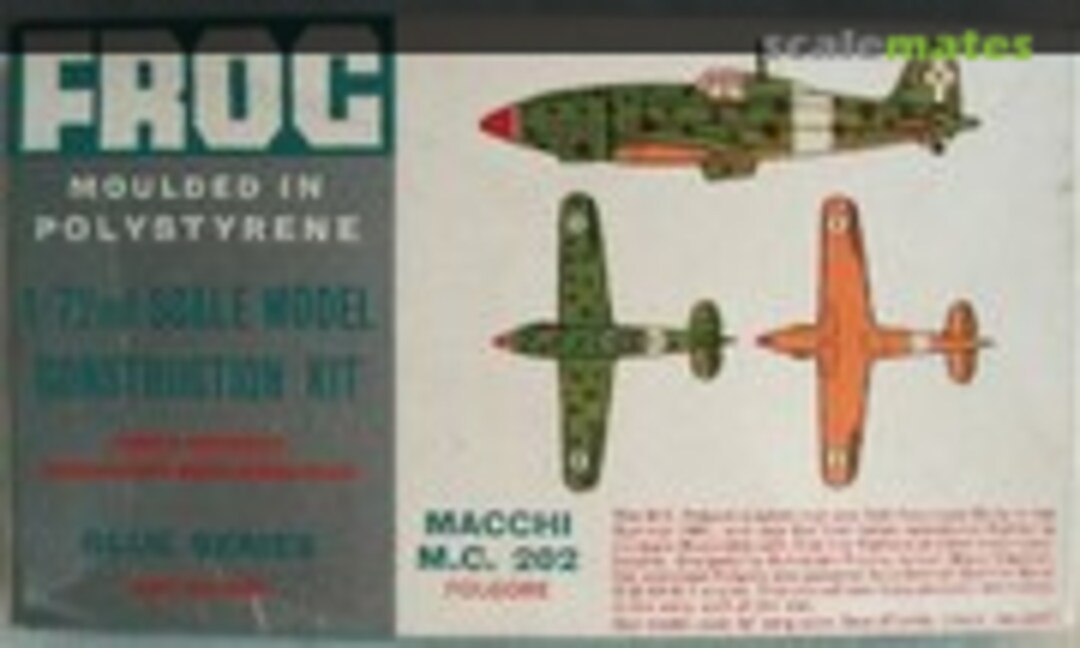 1:72 Macchi M.C. 202 Folgore (FROG 158P)