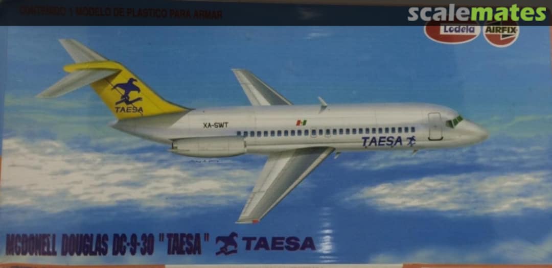 Boxart McDonnell Douglas DC-9-30 TAESA 00032 Airfix/Lodela