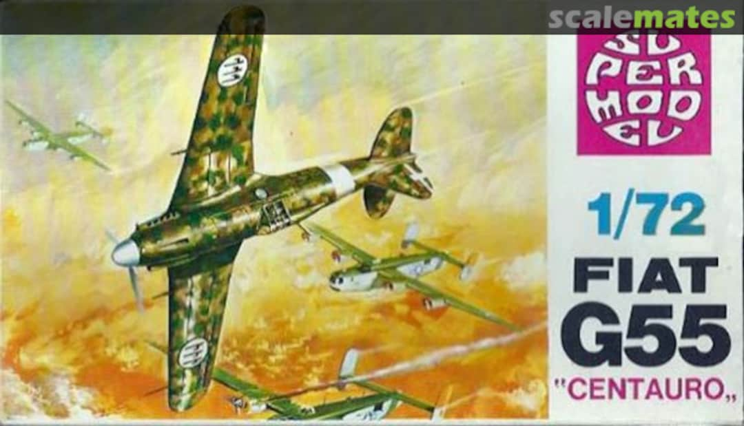 Boxart Fiat G55 "Centauro" 10-001 Supermodel