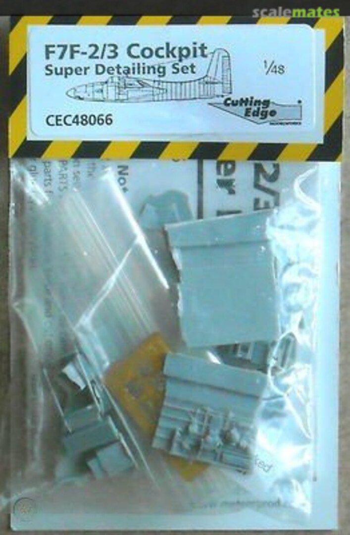 Boxart F7F-2/3 Tigercat Cockpit Super Detailing Set CEC48066 Cutting Edge Modelworks