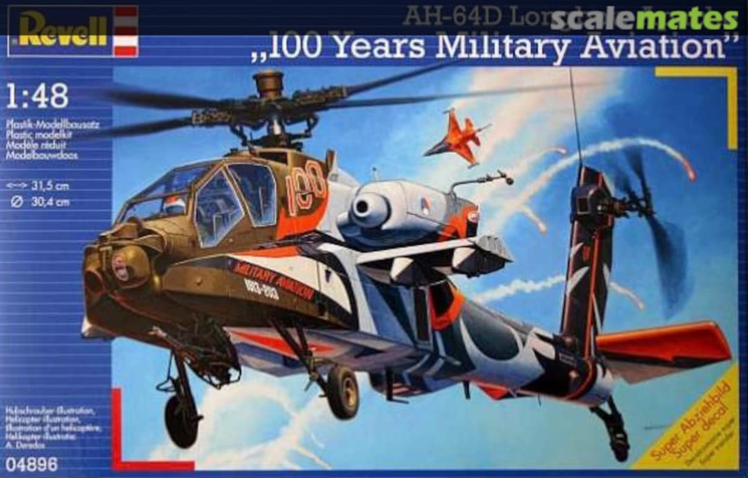 Boxart AH-64D Longbow Apache "100 Years Military Aviation" 04896 Revell