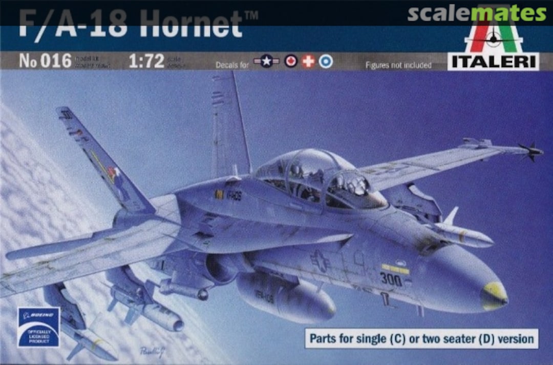 Boxart F/A-18 Hornet 016 Italeri