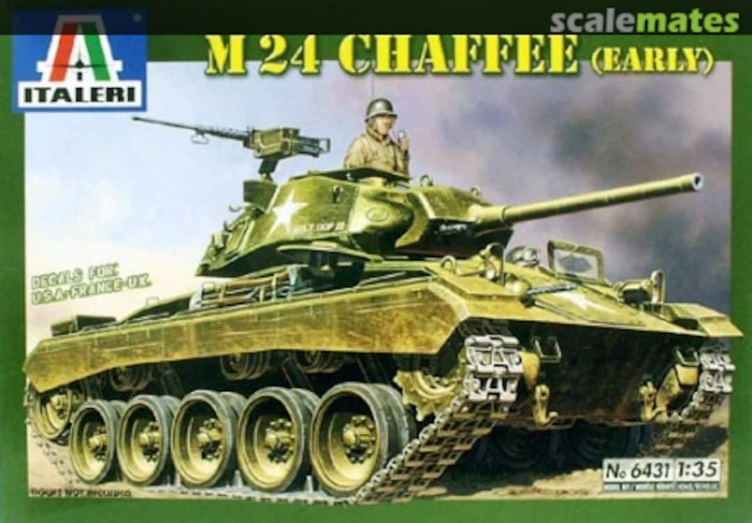 Boxart M24 Chaffee 6431 Italeri