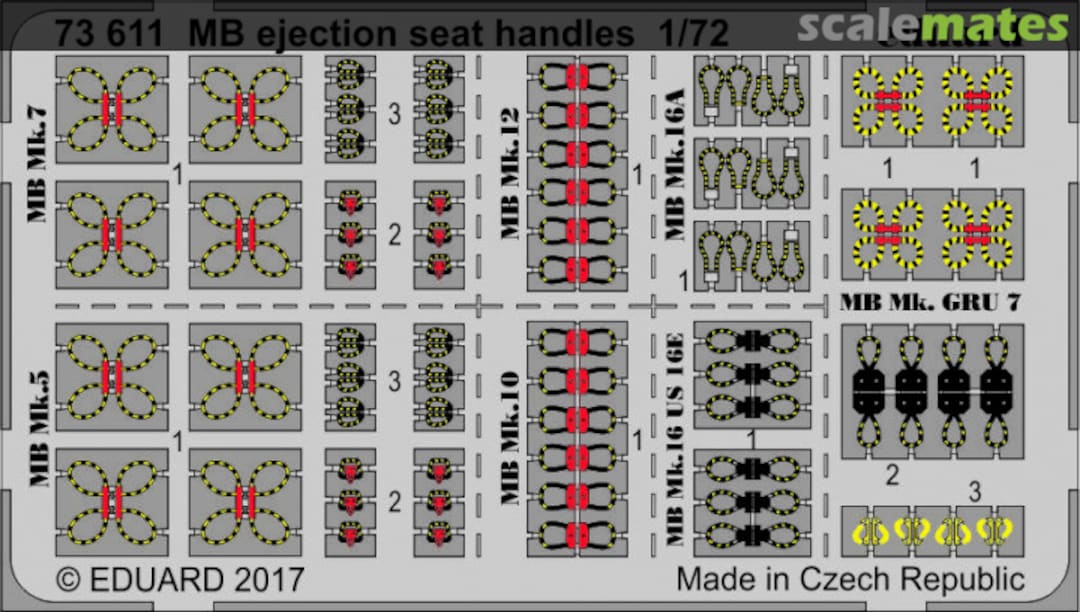 Contents Martin-Baker Ejection Seat Handles 73611 Eduard