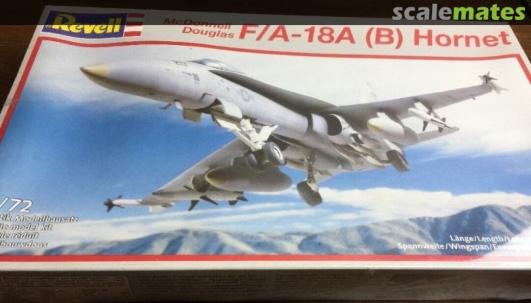 Boxart McDonnell Douglas F/A-18A (B) Hornet 4360 Revell