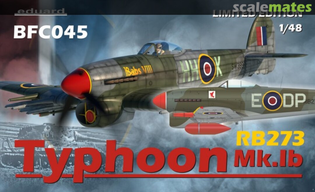 Boxart Typhoon Mk. Ib RB273 BFC045 Eduard