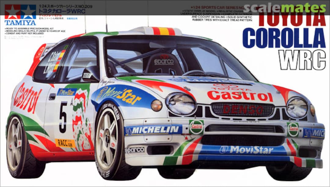 Boxart Toyota Corolla WRC 24209 Tamiya