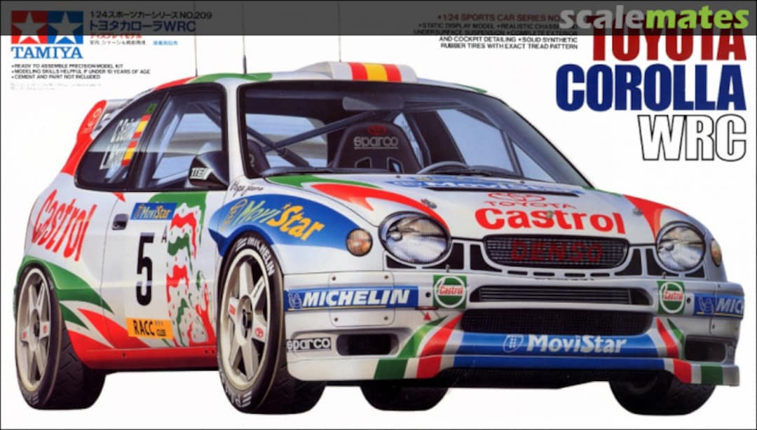 Boxart Toyota Corolla WRC 24209 Tamiya